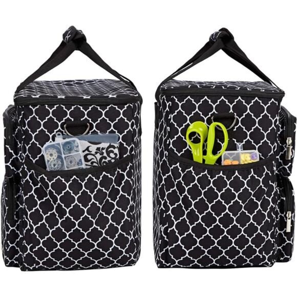 Sewing Machine Carrying Case, Universal Travel Tote Bag with Shoulder - Picture 13 of 14